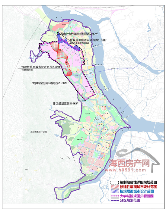 福州市自然资源和规划局发布的招标方案,福州市上街大学城高新区组团